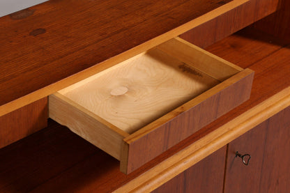 Wunderschönes Mid Century Regal Schrank Vintage echt Holz Bücherregal Retro Kommode