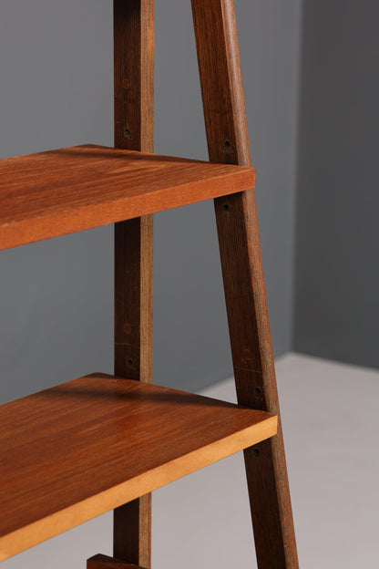 Wunderschönes Mid Century Regal Schrank Vintage echt Holz Bücherregal Retro Kommode