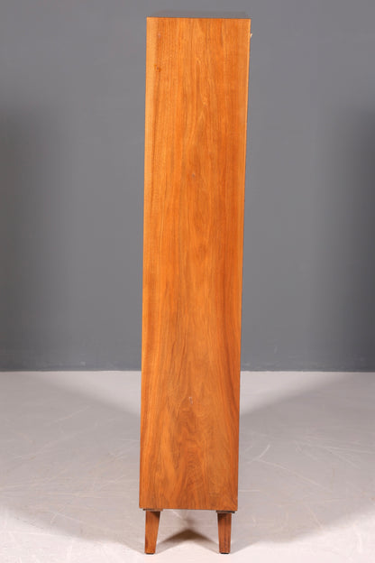 Wunderschönes Original Musterring Regal Mid Century Bücherregal Retro echt Holz Buchablage