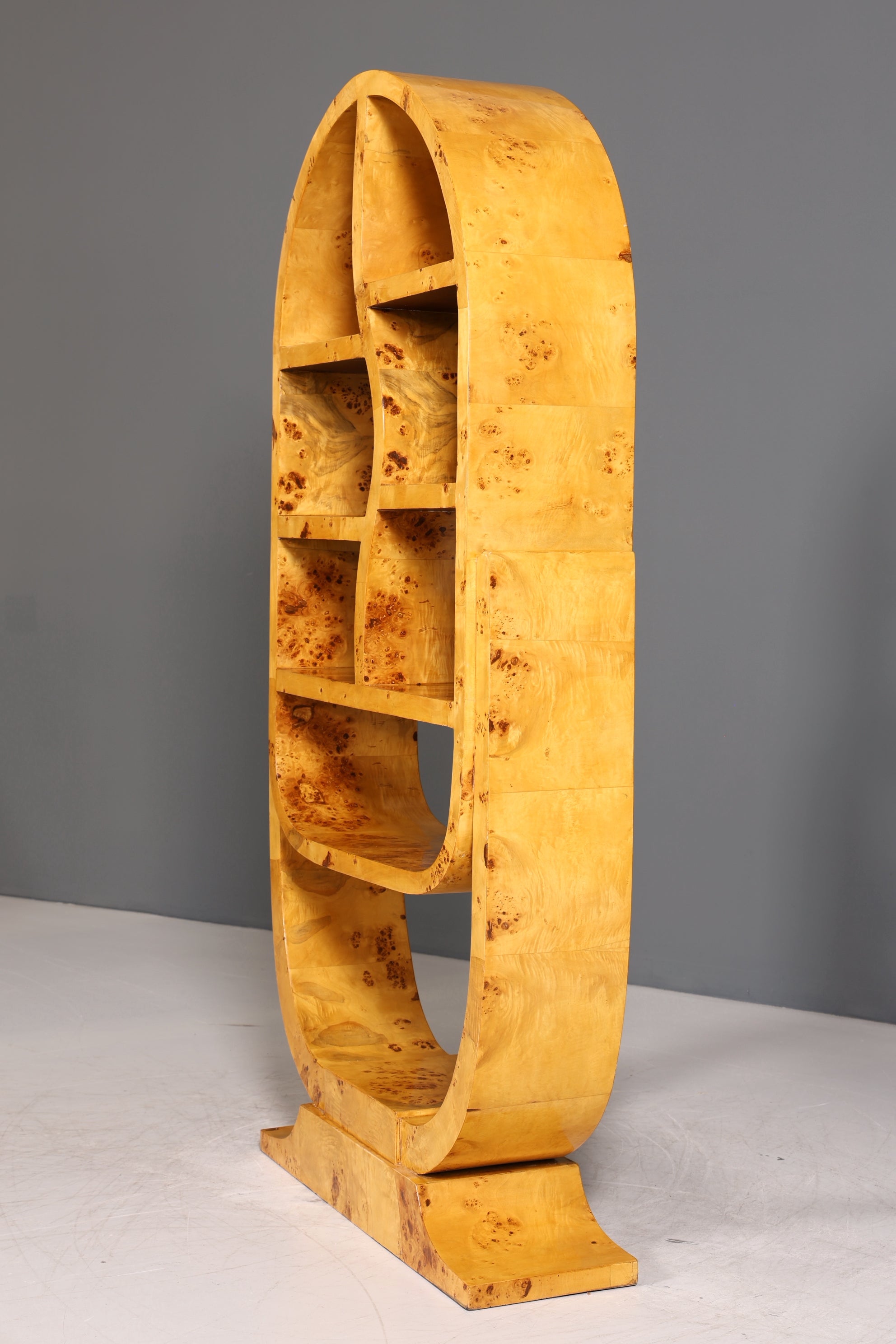 Stilvolles Art Deco Design Bücherregal Kult Regal Bookshelf Buchablage Regal