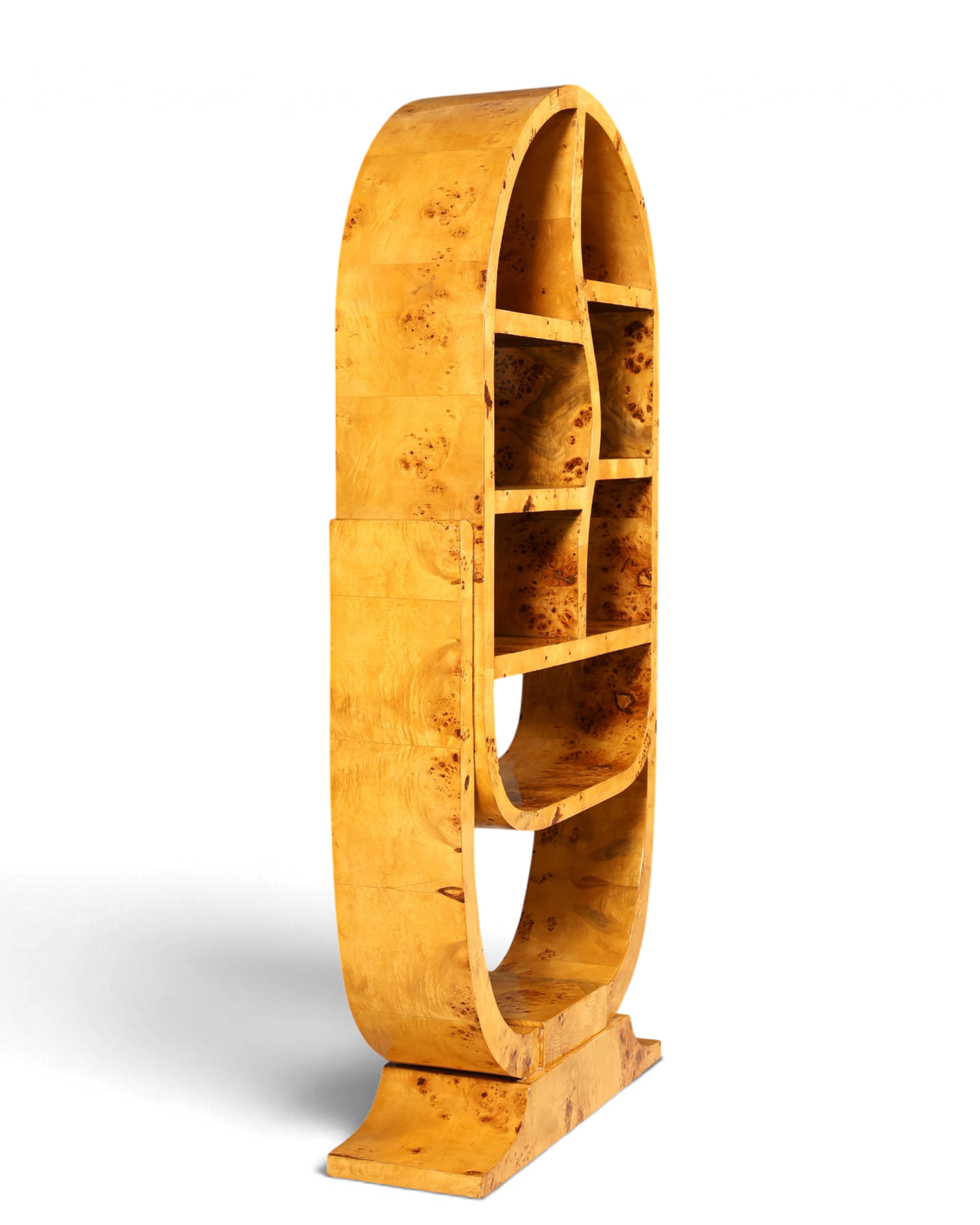 Stilvolles Art Deco Design Bücherregal Kult Regal Bookshelf Buchablage Regal