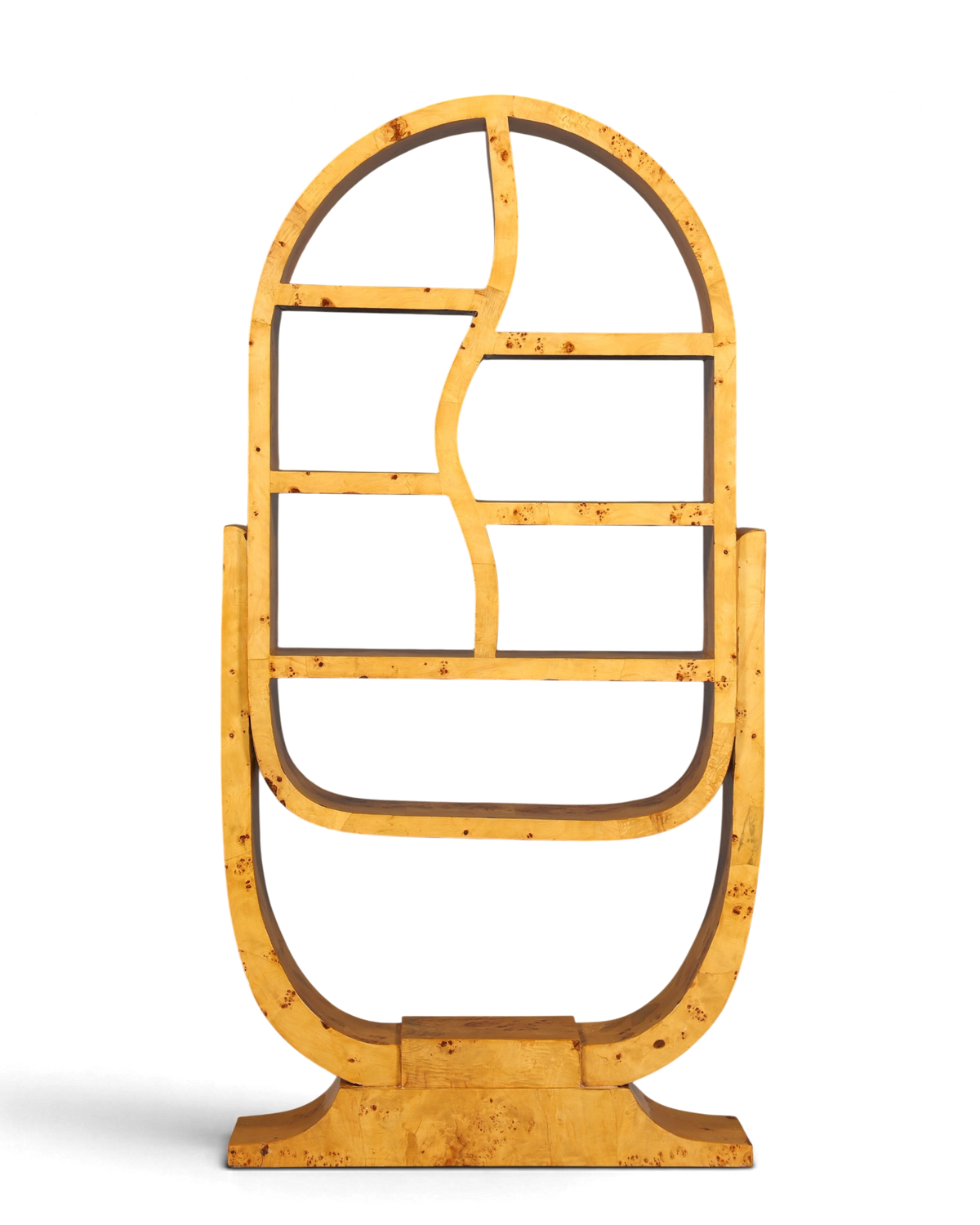 Stilvolles Art Deco Design Bücherregal Kult Regal Bookshelf Buchablage Regal