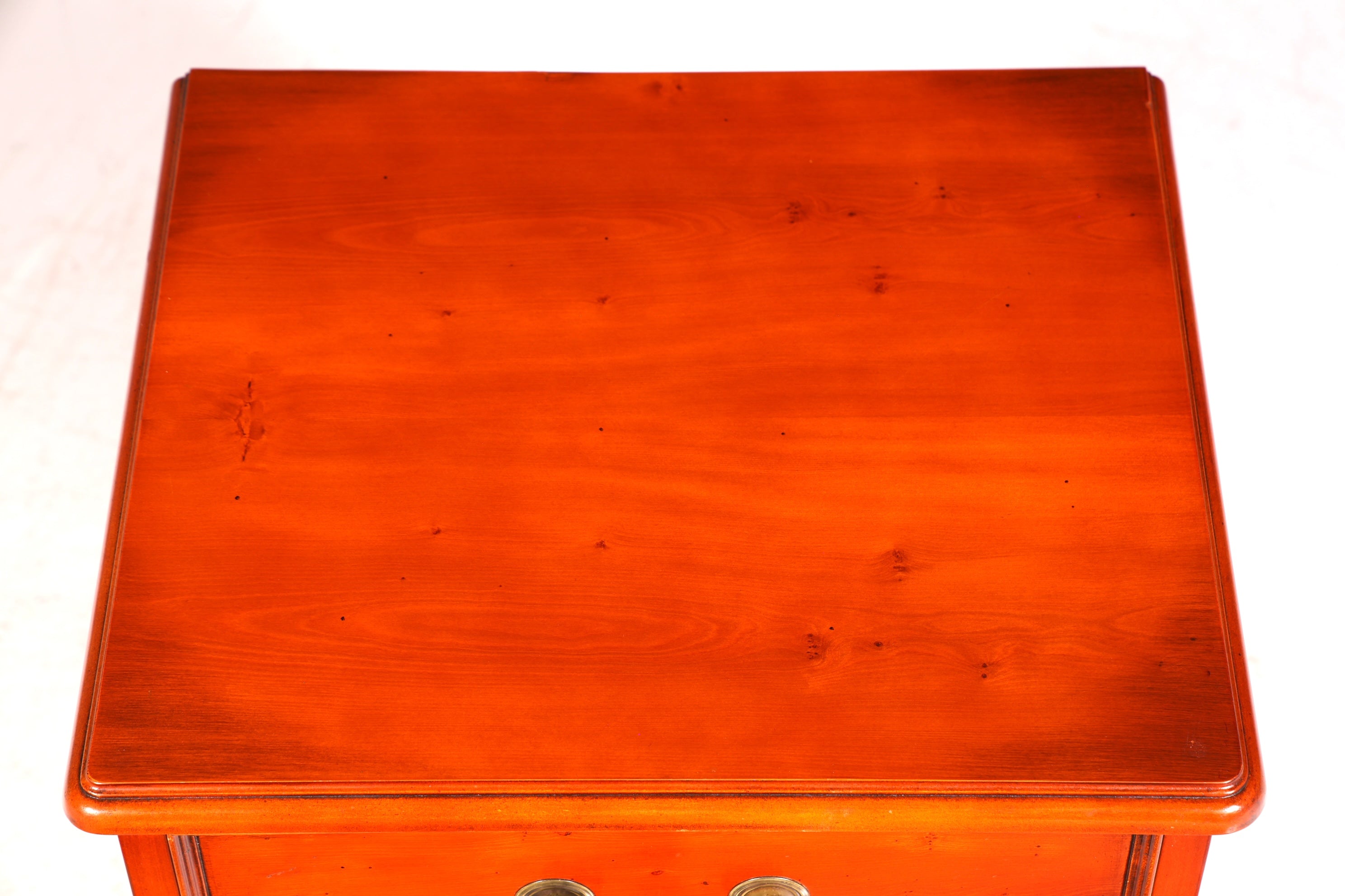 Wunderschöne Englische Kommode Eibe echt Holz Nachttisch Telefontisch Beistelltisch Ablagetisch