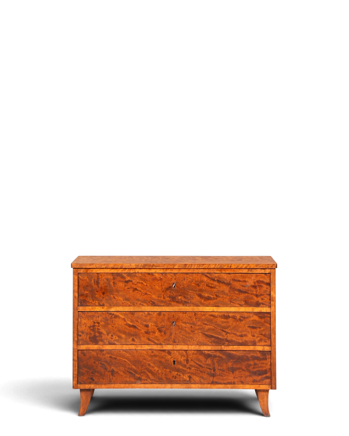 Stilvolle antike Kommode im Biedermeier Stil Schrank Schubladenkommode Wäschekommode
