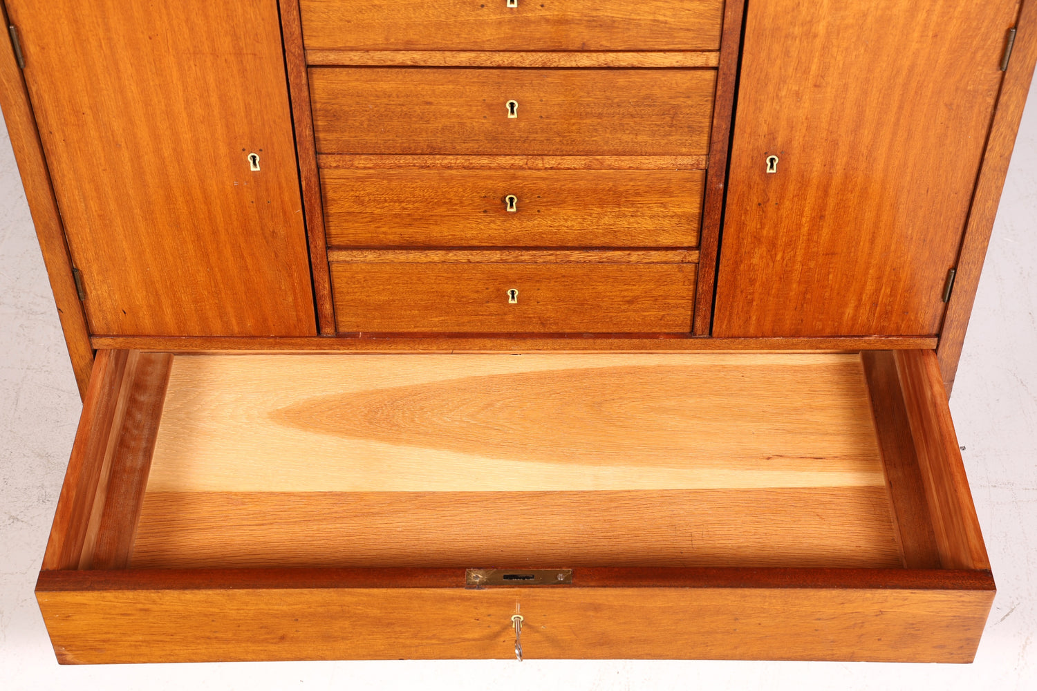 Traumhafter Englischer Sekretär echt Holz Kommode Antik um 1900 Schrank Schreibkommode