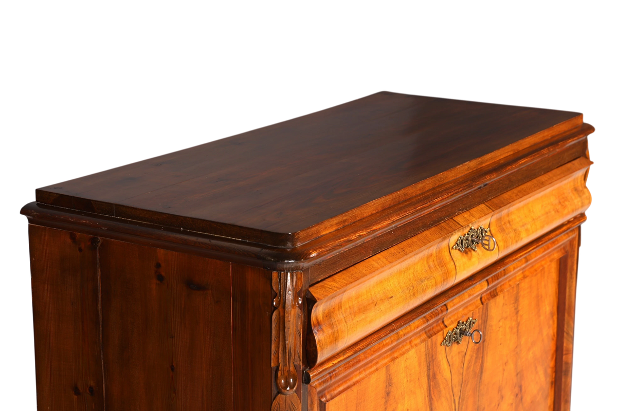 Traumhafter Louis Philippe Sekretär um 1880 Gründerzeit Antik Schrank Chiffoniere