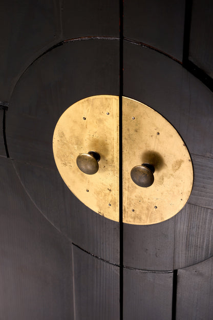 Seltener Chinesischer Schrank China Kommode Asia Wäscheschrank Dielenschrank