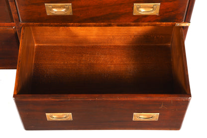 Traumhaftes Maritim Sideboard Englische Schiffs Kommode Englisch Antik Schrank Military Chest