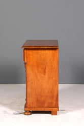 E908 Finish cm, Wunderschöne Gründerzeit Kommode Louis Philippe Nussbaum Schubladen Kommode Sideboard um 1880