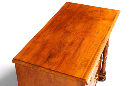 E910 Finish Wunderschöne Gründerzeit Kommode Louis Philippe Nussbaum Schubladen Kommode Sideboard um 1880