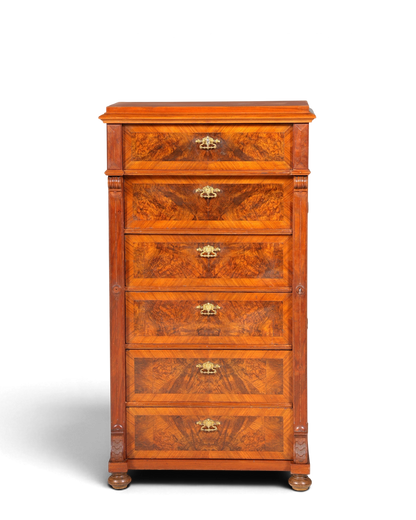 E911 Finish cm Wunderschönes Gründerzeit Vertiko Louis Philippe Kommode um 1880 Schubladenkommode