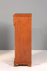 E911 Finish cm Wunderschönes Gründerzeit Vertiko Louis Philippe Kommode um 1880 Schubladenkommode