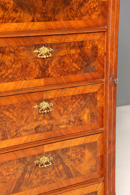 E911 Finish cm Wunderschönes Gründerzeit Vertiko Louis Philippe Kommode um 1880 Schubladenkommode