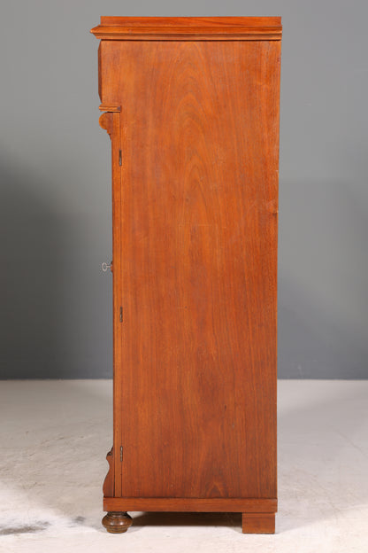 E911 Finish cm Wunderschönes Gründerzeit Vertiko Louis Philippe Kommode um 1880 Schubladenkommode