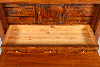 Wunderschöner Louis Philippe Sekretär um 1880 Gründerzeit Vertiko Antik Schrank Chiffoniere