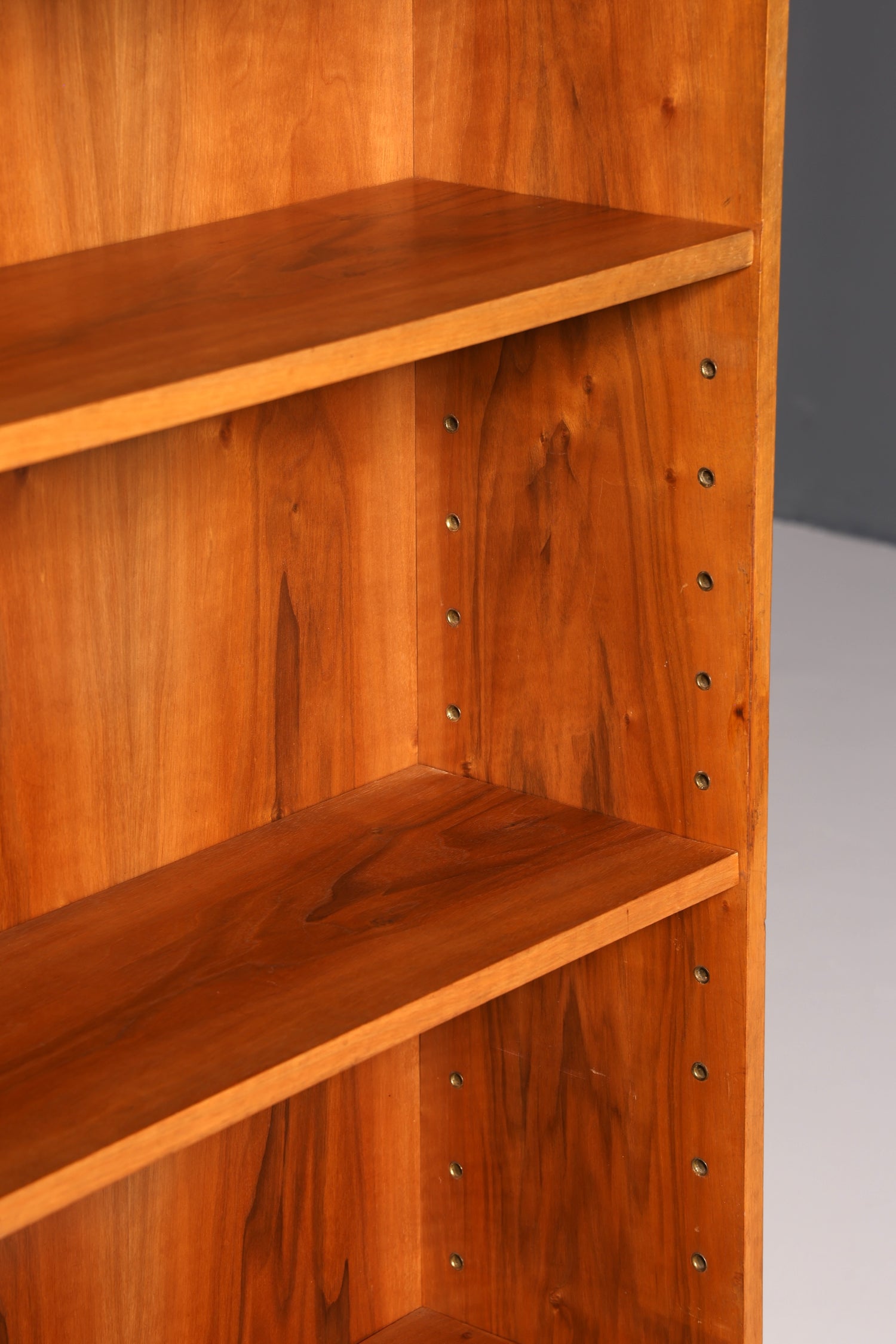 Wunderschönes Original XXL Musterring Regal Mid Century Bücherregal Retro echt Holz Buchablage