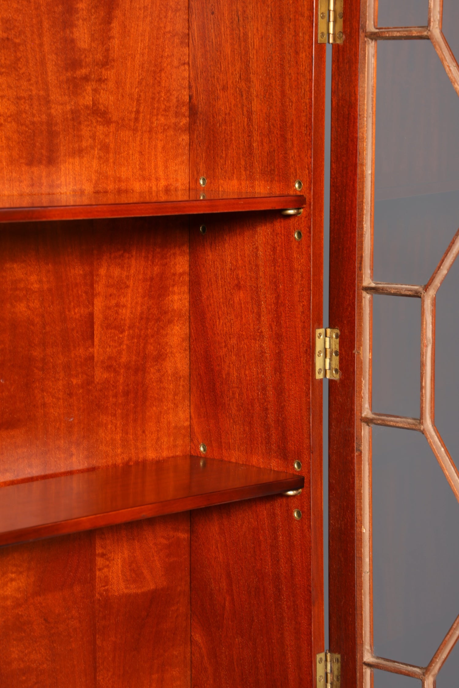 Wunderschöner Englischer Sekretär Büro Aufsatzsekretär Antik 60S Vitrinen Schrank UK