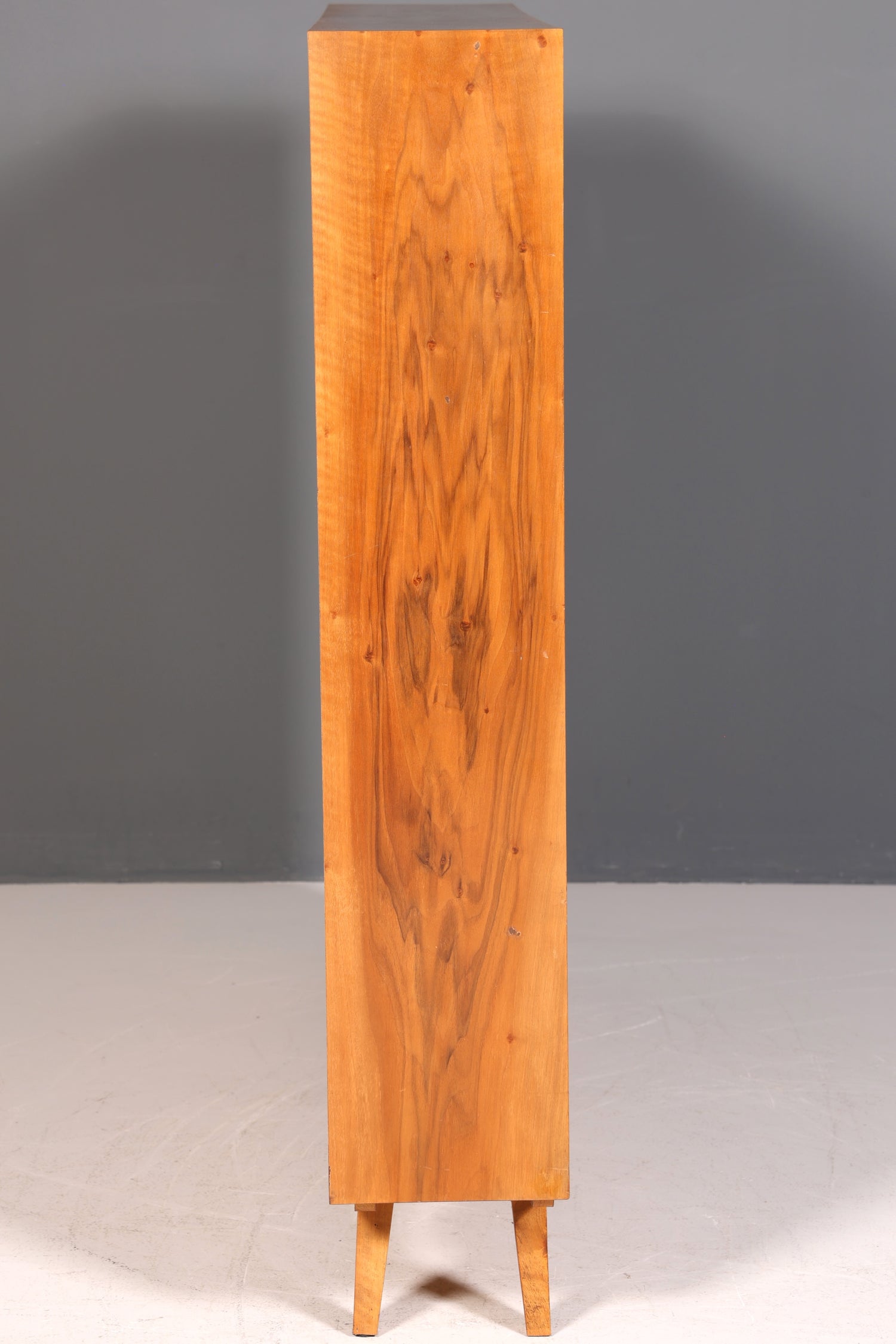 Wunderschönes Original XXL Musterring Regal Mid Century Bücherregal Retro echt Holz Buchablage