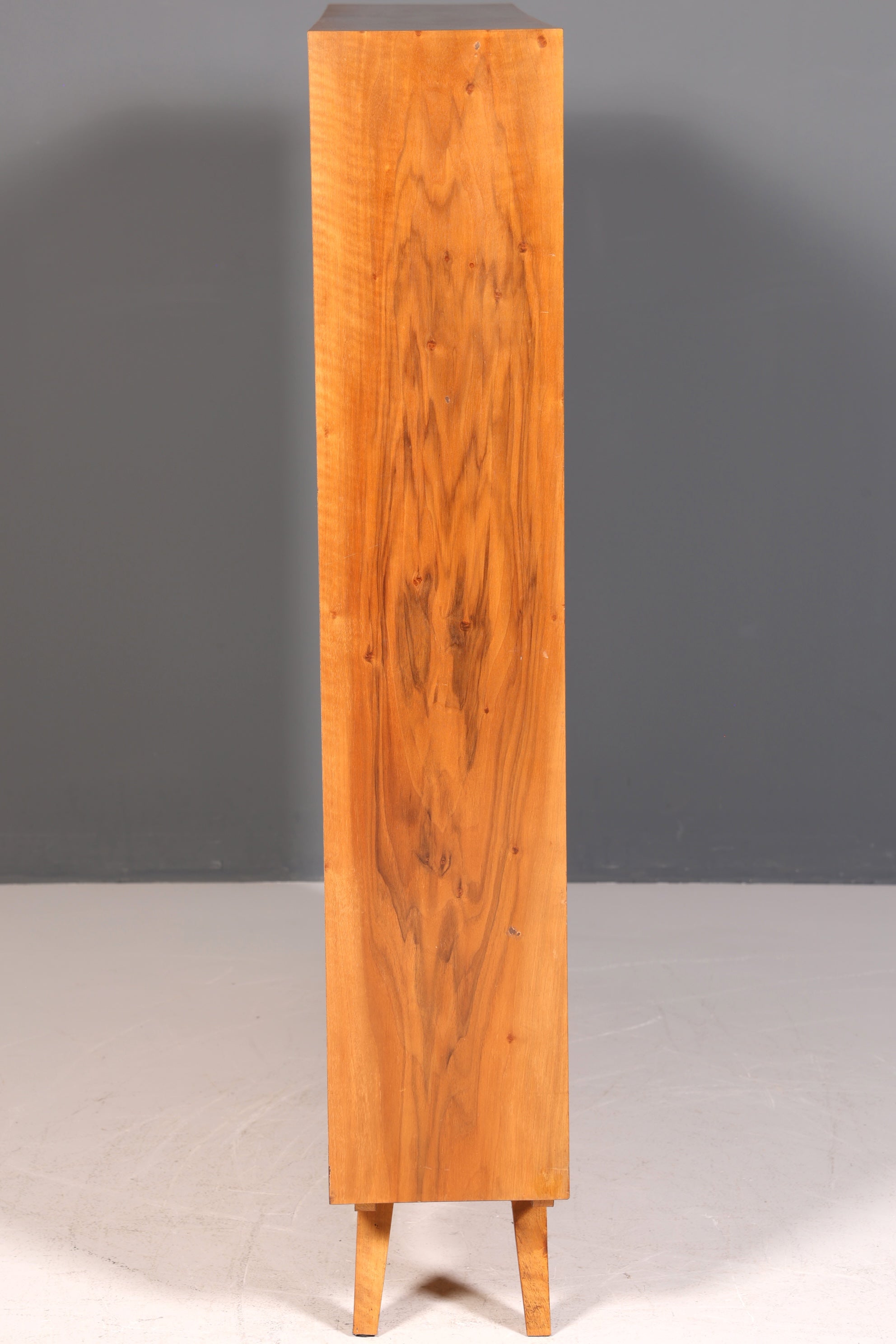 Wunderschönes Original XXL Musterring Regal Mid Century Bücherregal Retro echt Holz Buchablage