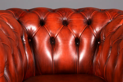 Stilvoller Original Chesterfield Sessel Englischer Armlehnsessel Englisch Herrensessel 2 von 2