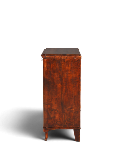 Stilvolle Louis Philippe Kommode Nussbaum Gründerzeit Schubladenkommode um 1890