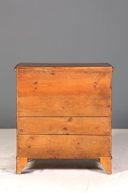 Stilvolle Louis Philippe Kommode Nussbaum Gründerzeit Schubladenkommode um 1890