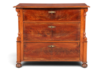 Wunderschöne Louis Philippe Kommode Gründerzeit Sideboard um 1880 Schubladenkommode Antik Wäschekommode
