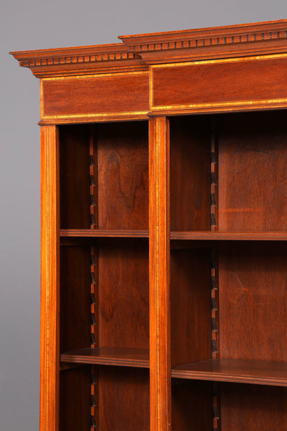 Traumhaftes Englisches XXL Bücherregal Antik Regal Bookshelf Buchablage 60s