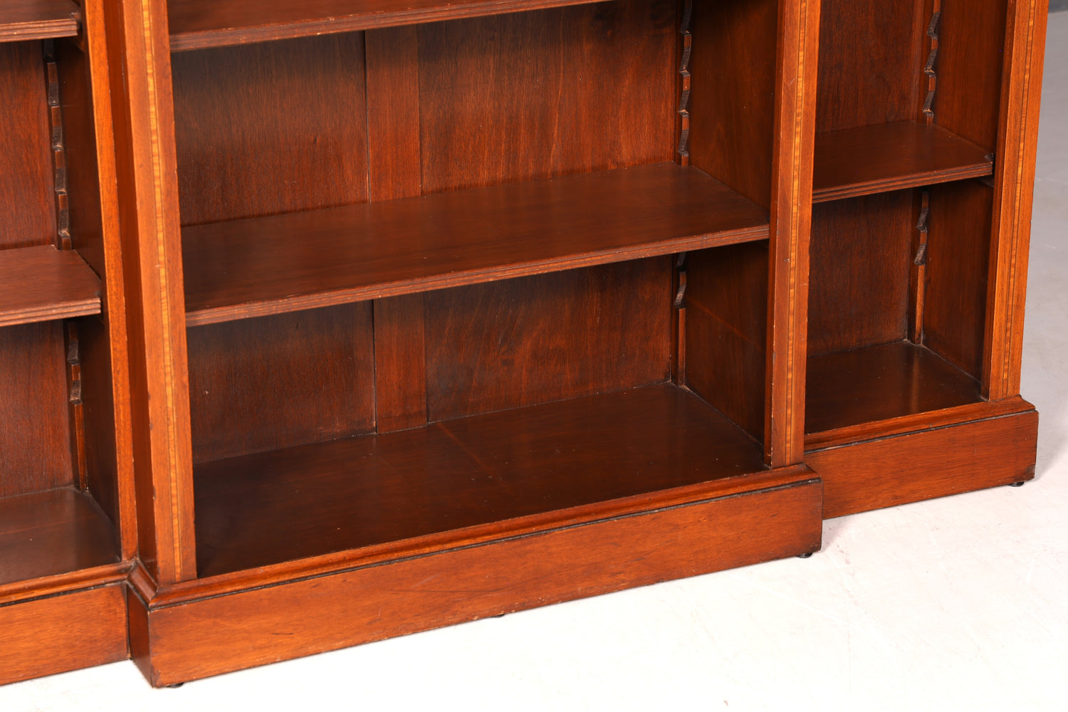 Traumhaftes Englisches XXL Bücherregal Antik Regal Bookshelf Buchablage 60s