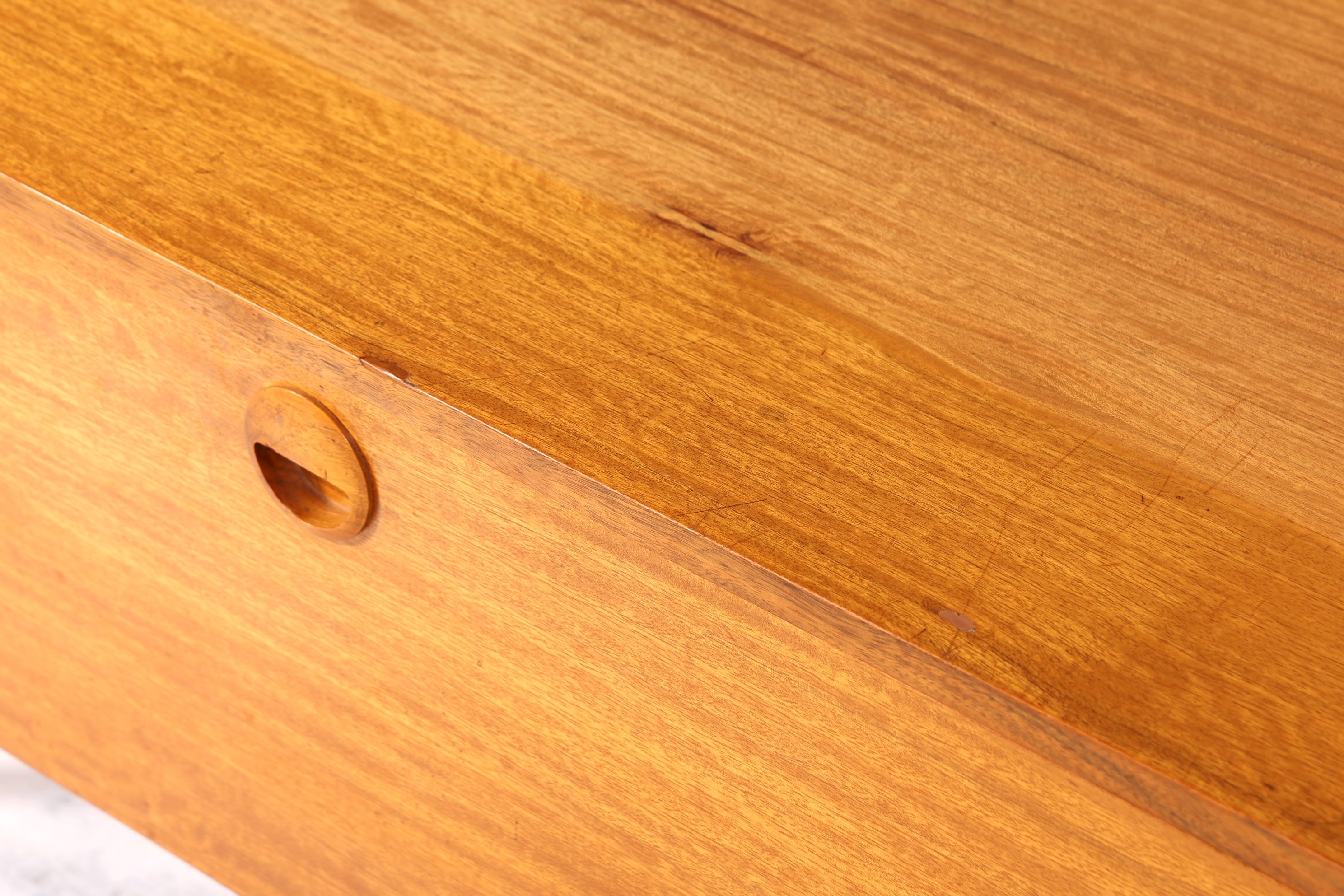 Schlichte Original Hellerau Kommode Klappschrank Joachim Nebelung 430 Bauhaus Retro Schrank