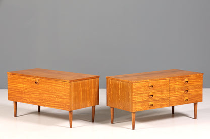 Schlichte Original Hellerau Kommode Klappschrank Joachim Nebelung 430 Bauhaus Retro Schrank