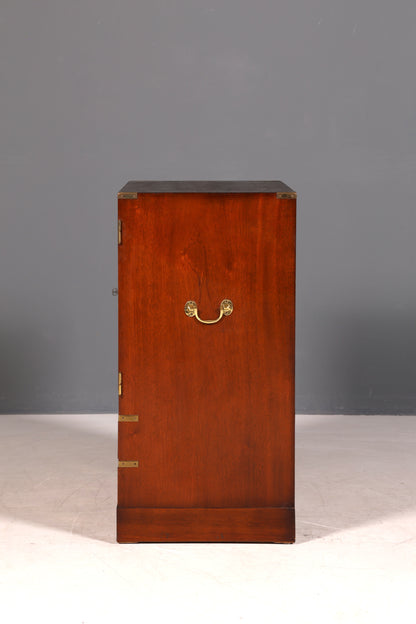 Wunderschöne Maritime Kommode Englisch Vertiko Military Chest Antik Schrank Hifi Schrank