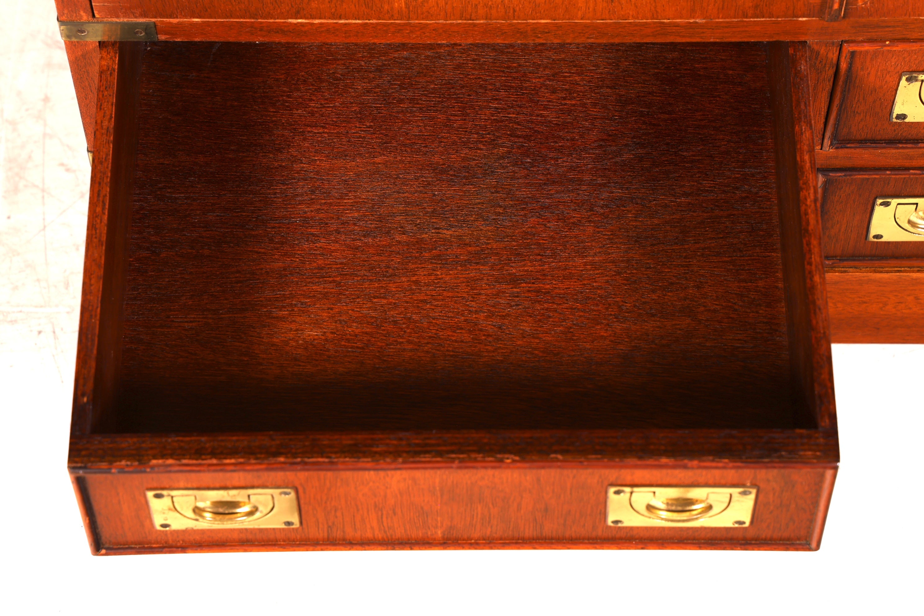 Wunderschöne Maritime Kommode Englisch Vertiko Military Chest Antik Schrank Hifi Schrank