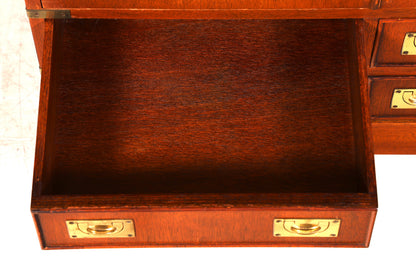 Wunderschöne Maritime Kommode Englisch Vertiko Military Chest Antik Schrank Hifi Schrank