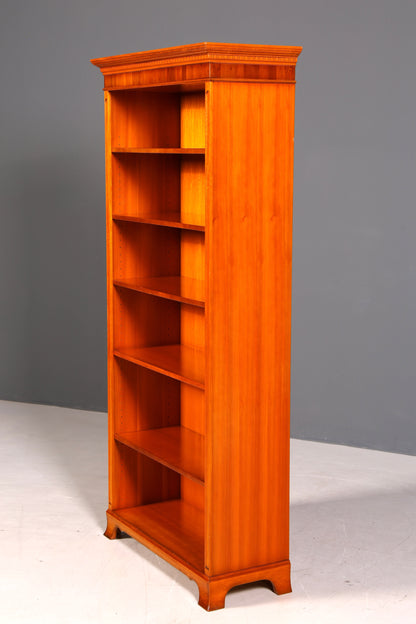 Wunderschönes Englisches Bücherregal Eibe Antik 60s Regal Bookshelf Buchablage