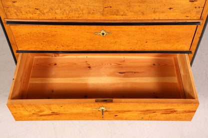 G614 Finish Cm Stilvoller Biedermeier Sekretär Louis Philippe Vertiko Antik Kommode Schreibkommode Office Desk (Kopie)