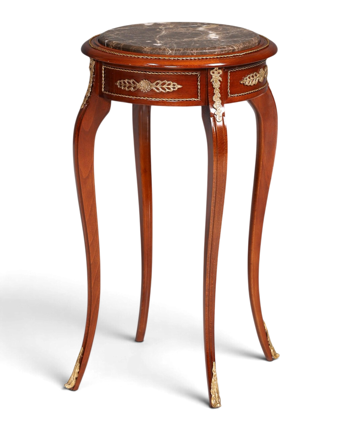 Wunderschöner Barock Stil Beistelltisch Blumentisch Antik Stil Marmor Säule