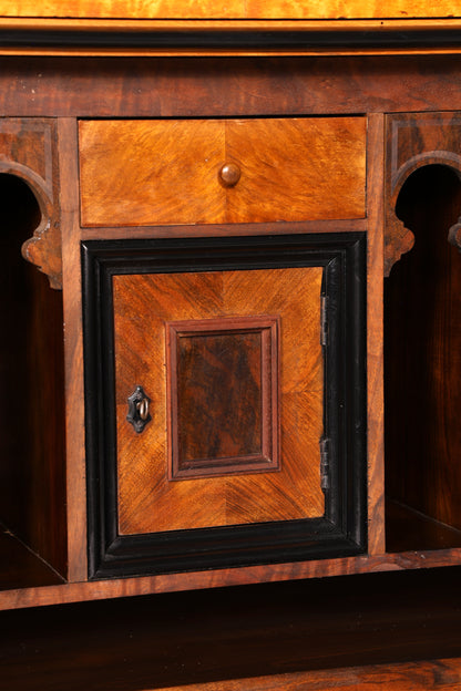 G614 Finish Cm Stilvoller Biedermeier Sekretär Louis Philippe Vertiko Antik Kommode Schreibkommode Office Desk (Kopie)