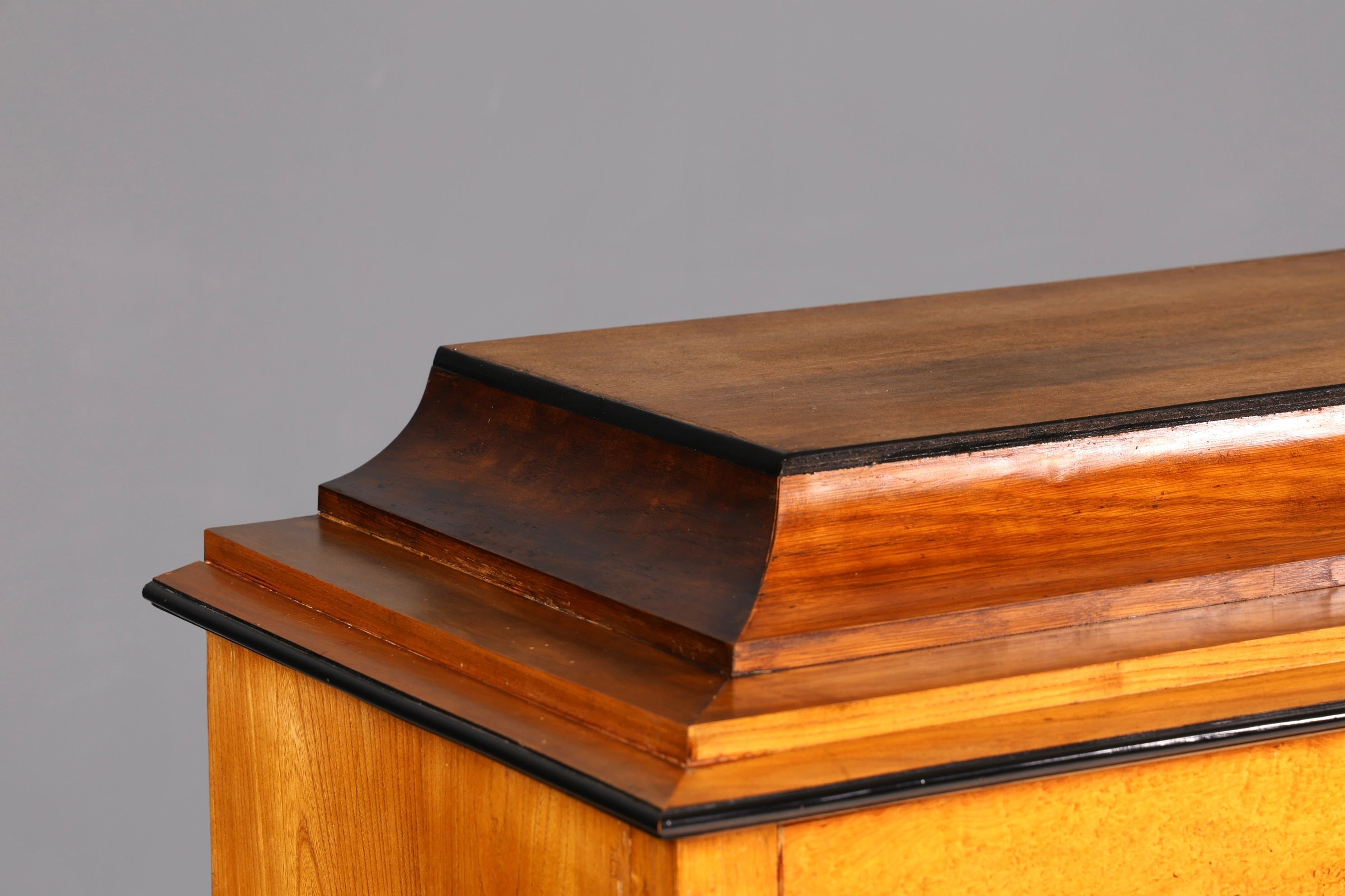 G614 Finish Cm Stilvoller Biedermeier Sekretär Louis Philippe Vertiko Antik Kommode Schreibkommode Office Desk (Kopie)