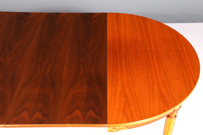 Wunderschöner Tisch im Gustavianischer Stil Küchentisch ausziehbar Antik Stil Eibe Esszimmer Tisch