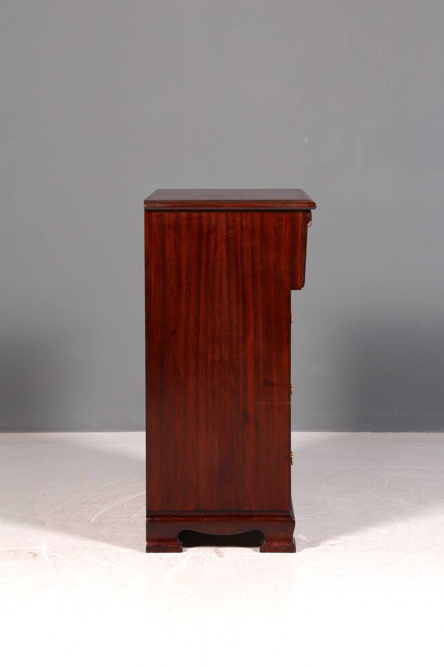 Edle Englische Kommode Mahagoni Schubladenkommode 60s Sideboard Wäschekommode Vintage