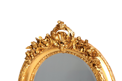 Stilvoller Prunk Barock Stil Standspiegel Antik Stil Ornament Flurspiegel