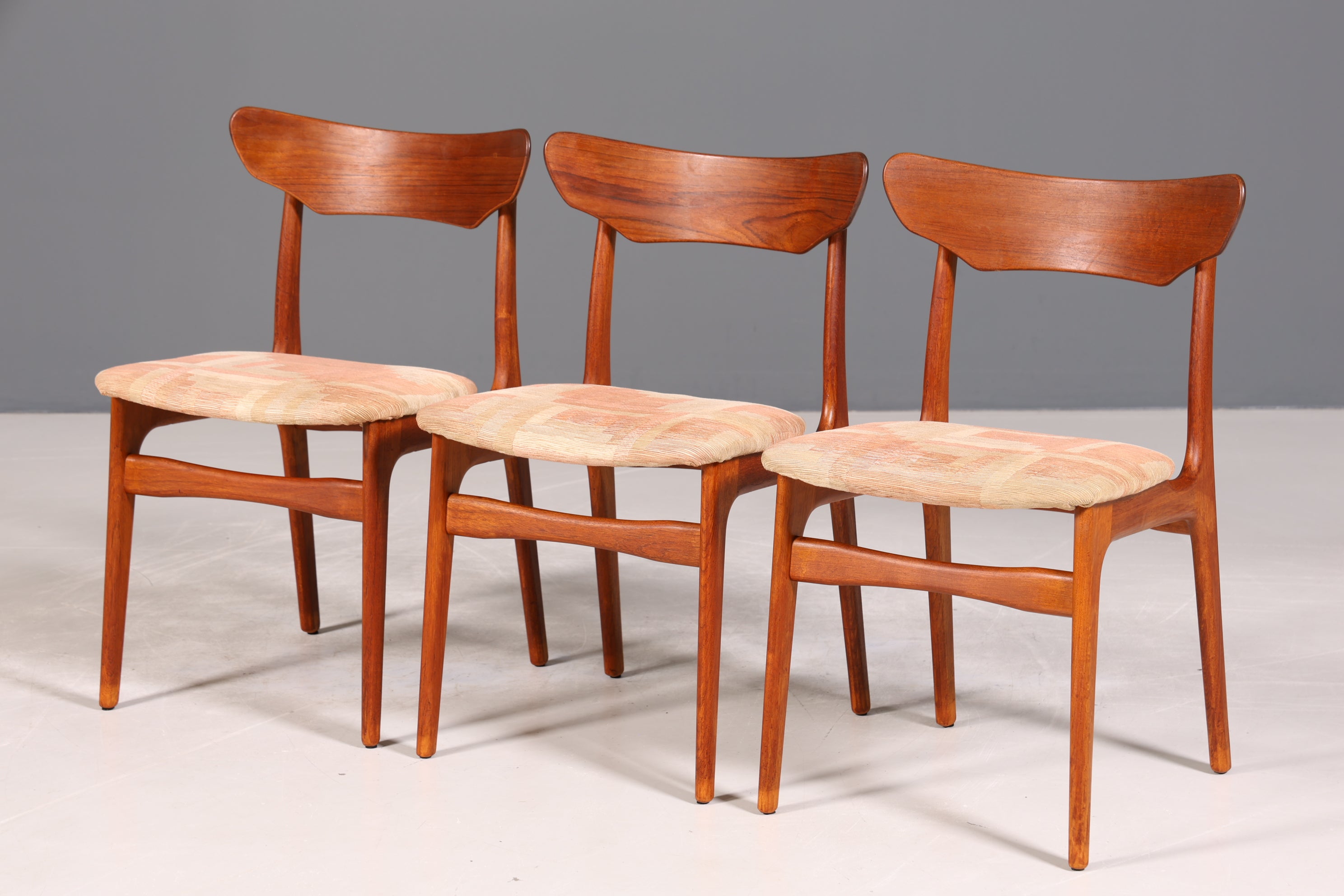 Stilvoller Original &quot;Schiønning &amp; Elgaard&quot; Stuhl Mid Century Danish Teak Holz Esszimmer Stuhl Sekretär Stuhl 2 von 3