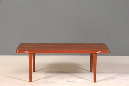 Wunderschöner Mid Century Couchtisch Retro Teak Holz Ablagetisch Vintage Coffee Table 60s Wohnzimmertisch