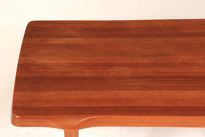 Wunderschöner Mid Century Couchtisch Retro Teak Holz Ablagetisch Vintage Coffee Table 60s Wohnzimmertisch