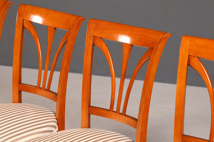 G625 Finish SELVA 4x Edle Englische Stühle Englisch Dining Chairs Antik 60er Jahre Küchenstühle Stuhlset (Kopie)