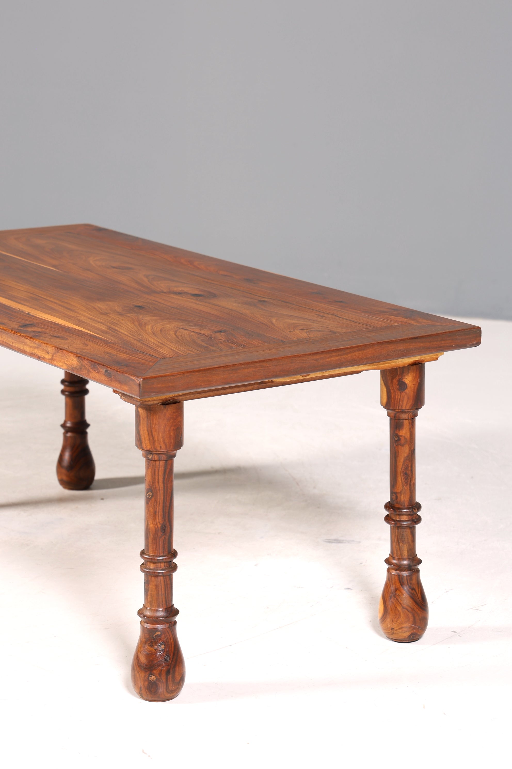 Wunderschöner Sheesham Couchtisch Kolonial Stil Holz Tisch Ablagetisch