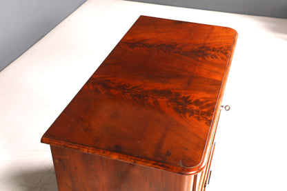 Stilvolle Biedermeier Kommode Louis Philippe Antik Schubladen Kommode Wäschekommode