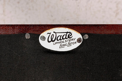 Stilvoller Original Chesterfield Stuhl Englischer Armlehnstuhl Englisch Sekretär Stuhl echt Leder Bürostuhl