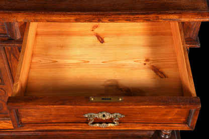 Wunderschöner Gründerzeit Schrank Jugendstil Kommode Antik Sideboard Anrichte